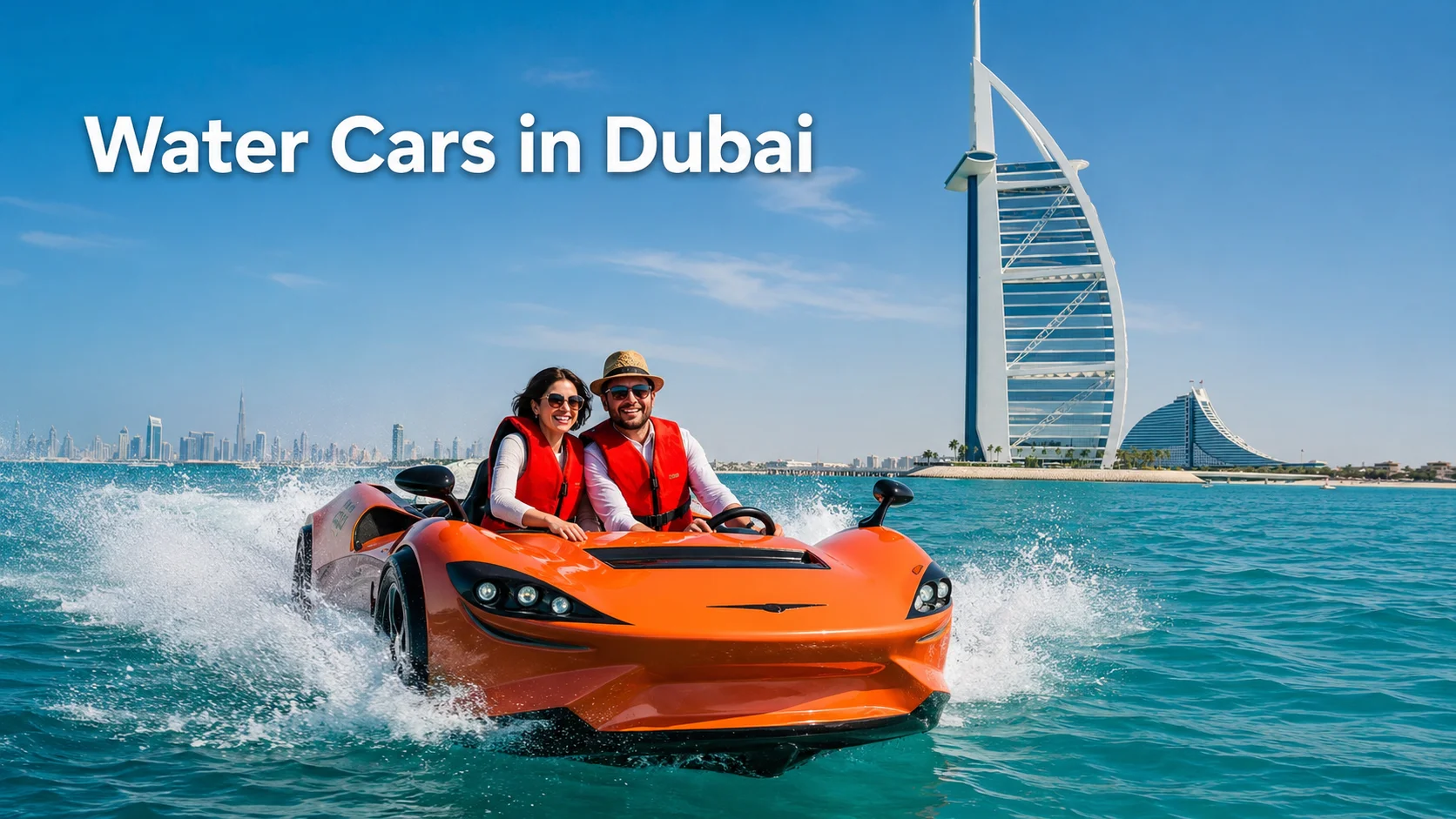 Water Cars in Dubai: Jet Car Ride Guide & Booking Tips